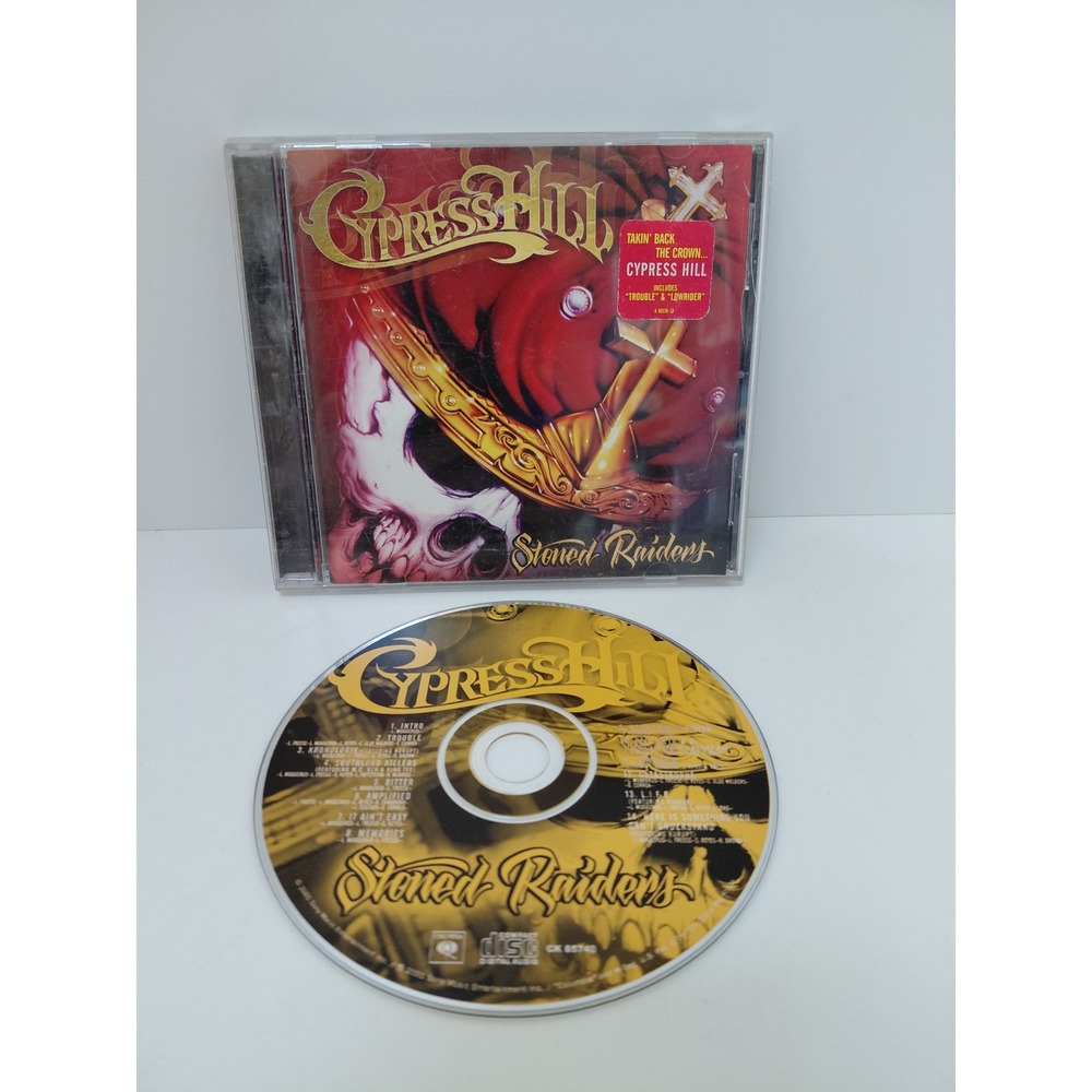 Cypress Hill Stoned Raiders CD 2001 Columbia Records Hip Hop CK 85740
